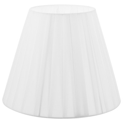  Candelabra Sunshade Lamp Pleated Fabric Lampshade Candlestick