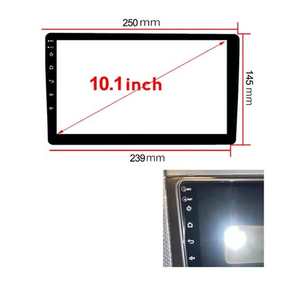250*145*239mm 10.1'' Inch Radio Stereo DVD Touch Screen 6 Pin for TEYES CC2 CC3
