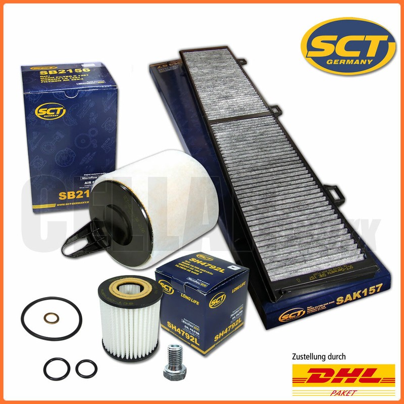 Inspektionspaket Filter Set FÃ¼R Bmw 1er 116i - 120i 3er E90 E91 316i - 320i X1