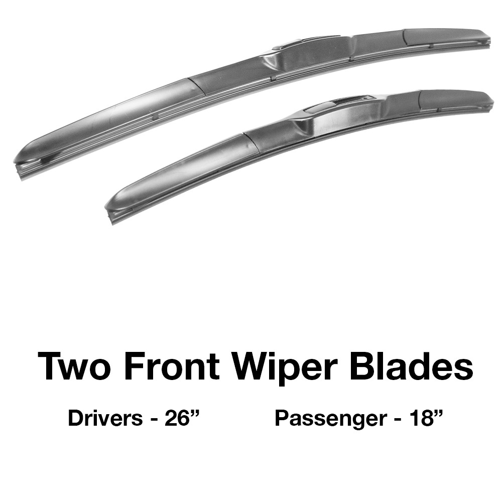 Genesis G70 2017 - Onwards Front Wiper Blade Double Pack