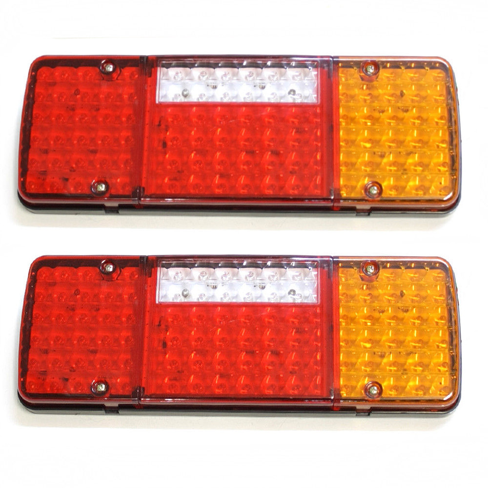 2 X Seite Heck Marker Led-Lampen 12v Fahrwerk Anhänger Lkw für Volvo Renault DAF