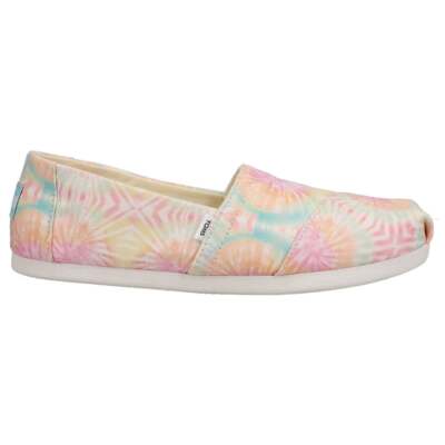 

Женские розовые и белые слипоны TOMS Alpargata Tie Dye в стиле кэжуал 10017813T, Pink;white, TOMS Alpargata Tie Dye Slip On