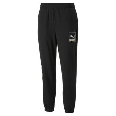 Puma Brand Love Drawstring Sweatpants Mens Size S  Casual Athletic Bottoms 53611