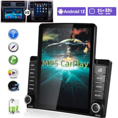 Vertical For Tesla Style Android 12 Car Stereo Radio GPS Navi MP5 Player 2+32GB