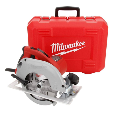 Milwaukee Tilt Lok Circular Saw with Hard Case 7 1 4 Inch 15 Amp