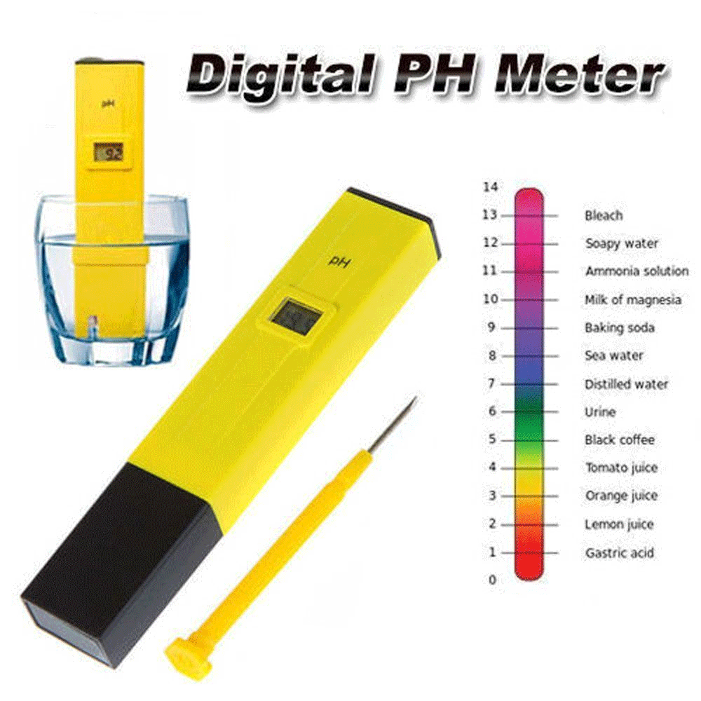 Digital Ph Meter TDS Tester Aquarium Pool Hydroponic Water Monitor 0-9999 PPM US