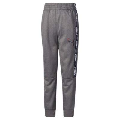 

Серые повседневные спортивные штаны для мальчиков Puma Amplified Pack Fleece Joggers 85899, Grey, Puma Amplified Pack Fleece Joggers Youth