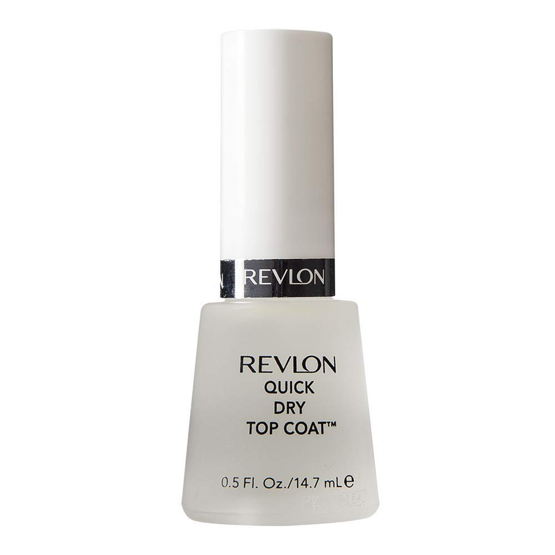 Revlon Quick Dry Top Coat for Chip Free Long Lasting Nail Polish Color, 0.5 oz