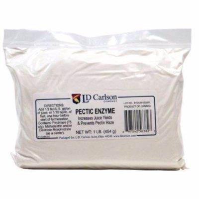 Pectic Enzyme 1-Pound for Home Brew Beer and Wine Making