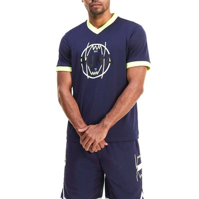 

Мужской трикотаж Puma Parquet Vintage с V-образным вырезом, размер  599939-01, Синий, Puma Parquet Vintage V Neck Jersey