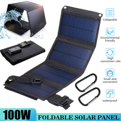 Complete Solar Panel Kit Solar Power Generator 100A Controller Home Grid System