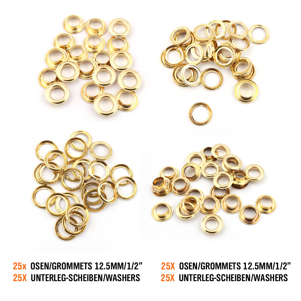 Tarp Repair Kit 3 Eyelet Punch 100 Grommets Set Tarpaulin Awning Tent Cover eBay