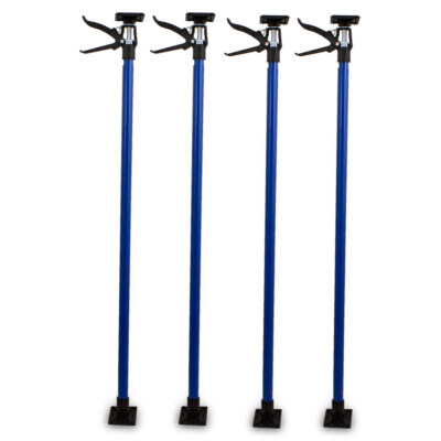 Schnellspannstütze Einhandstütze Stützstange Teleskopstützen 115-290cm 4x BITUXX