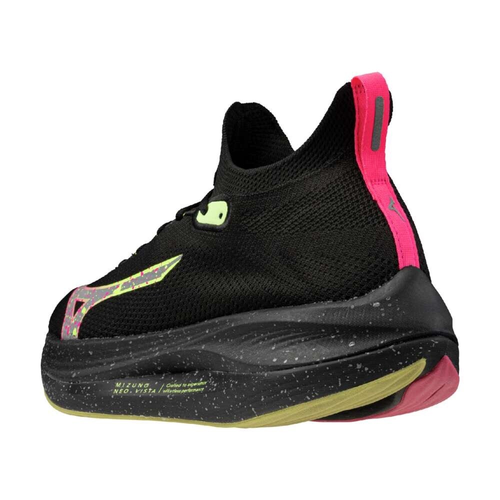 Pre-owned Mizuno Neo Vista Black Pink Yellow Width 2e J1gc2434 03 Men's Size