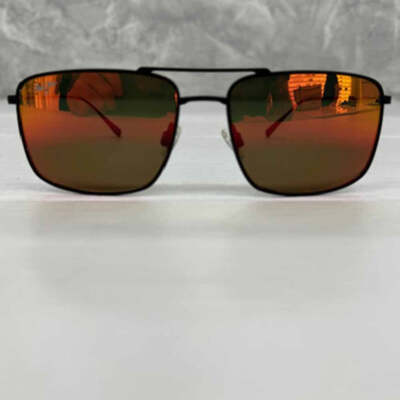 Pre-owned Maui Jim Polarized Sunglasses  Aeko Mj886-02 55 16 140 Mat Black Hawaii Lava Lens