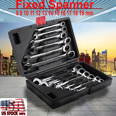 Stanley 5 94 267 11 Piece Combination Spanner Set 6 7 8 9 10 11 12