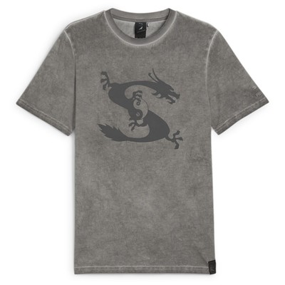 Puma Washed Graphic Crew Neck Short Sleeve T-Shirt X Staple Mens Size S  Casual