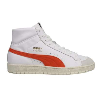 

Puma Ralph Sampson 70 Mid Og High Top Мужские кроссовки Размер 4 M Повседневная обувь 37496, Белый, Puma Ralph Sampson 70 Mid Og High Top