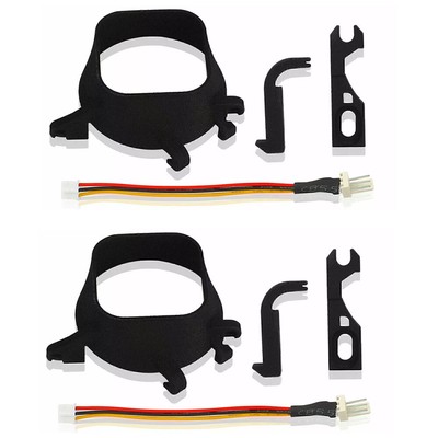 2/4x 3D Print Mount Mod Kit With Latch&Cable For SEGA Dreamcast Noctua 5V Fan US
