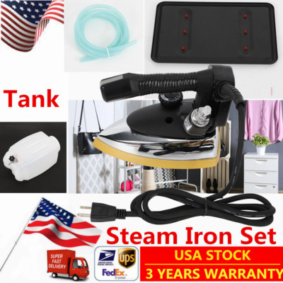 Gravity Feed Steam Iron Powerful Super Hot 1000W Steam Iron with 3L tank US NEW