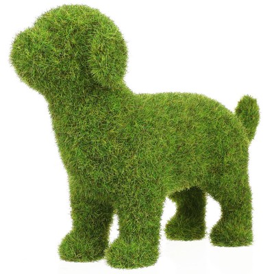 Dog Statue Centerpieces Garden Puppy Statue Dog Yard Sculpture