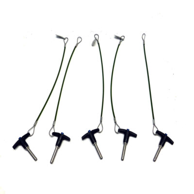 (Lot of 5) Avibank AVK Push BLC 4TA10SLI2A4 Ball-Lock Quick Release Pin