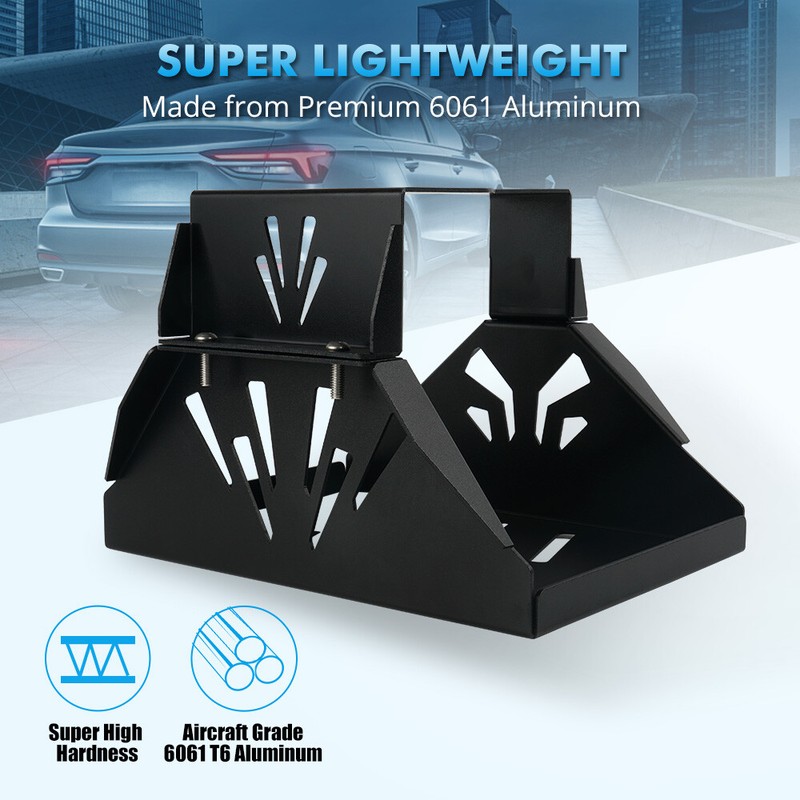 Aluminum Battery Hold Down Tray Box Mount For Optima Battery Red Top 34 34/78