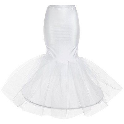  M Women's Wedding Dress Shapewear Gown Prom Accessories Skirt