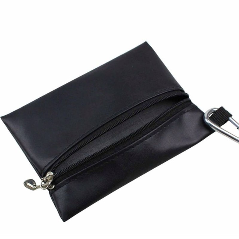 1PC Leather Golf Ball Tee Pouch Storage Bag Pocket Supplies Accessories AU