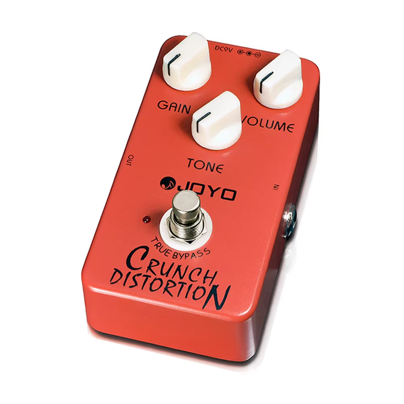 JF-03 CRUNCH DISTORTION British Classic Rock Distortion Pedal from Clean Boost t