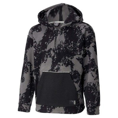 

Puma Alpha Holiday Half Zip Jacket Youth Boy Black Повседневная спортивная верхняя одежда 58, Черный, Puma Alpha Holiday Half Zip Jacket Youth