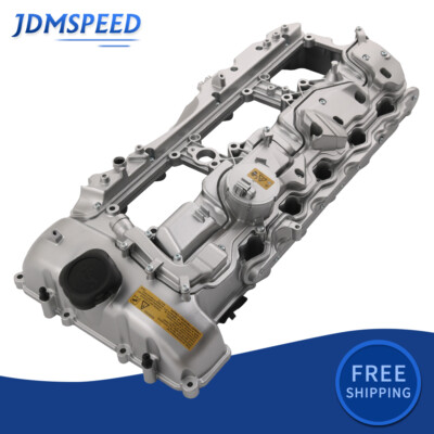 Valve Cover w/ Gasket & Cap For BMW 135i 335i 535i 640i 740i X3 X5 N55 ALUMINUM