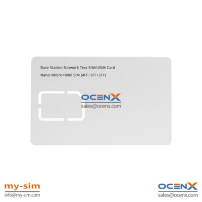 LTE SIM Card Base Station Network Test USIM Card Milenage algorithm Programmable