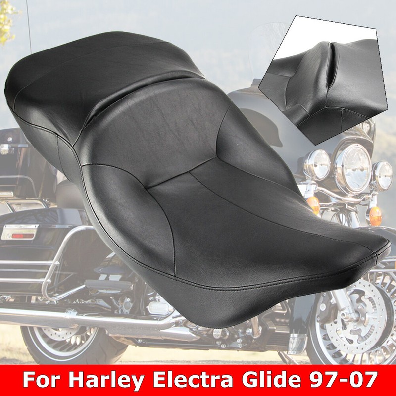 Seats C.C.ハーレーエレクトラグライドFLHT 97-07に適した