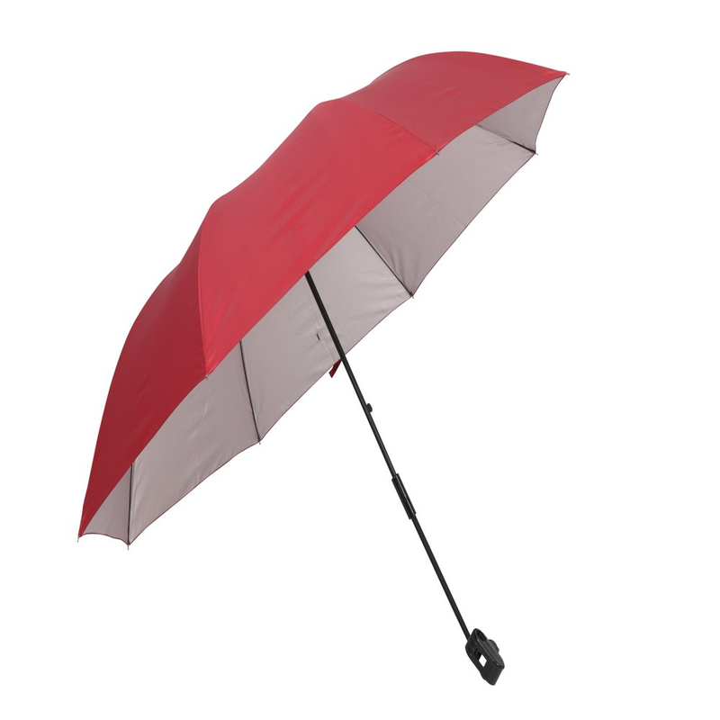 Umbrella With Universal Clamp, Red