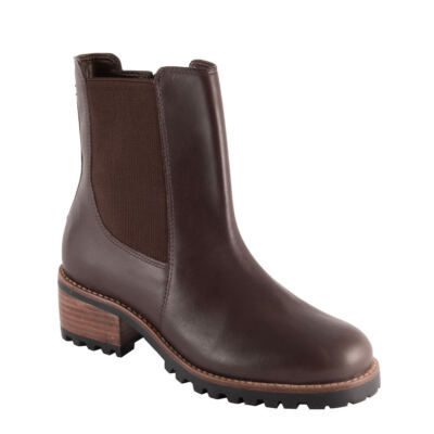 Pre-owned David Tate Santorini Women's Boot In Brown