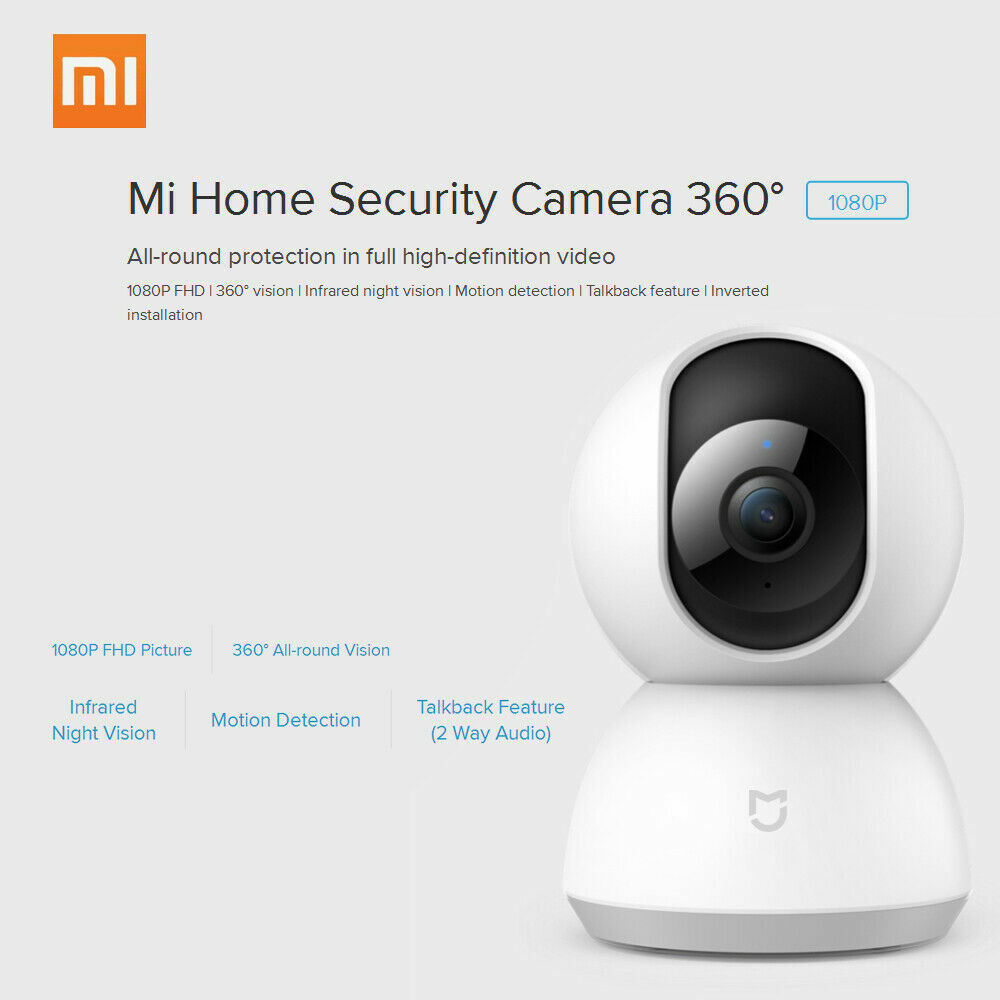 Xiaomi Mi Home Security Wireless Smart Camera 360 ° 1080P ...