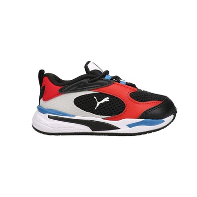 

Кроссовки Puma RsFast Ac Slip On Infant Boys Size 5 M Повседневная обувь 375699-10, Черный, Puma RsFast Ac Slip On Infant