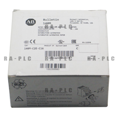 New Factory Sealed AB 140M-C2E-C16 Motor Protection Circuit-Breaker 140MC2EC16