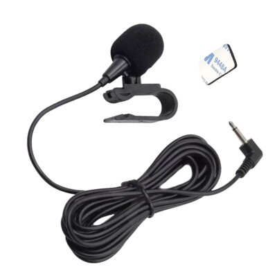 3.5mm Microphone for Stinger Car Vehicle Radio Stereo Mic External Bluetooth GPS