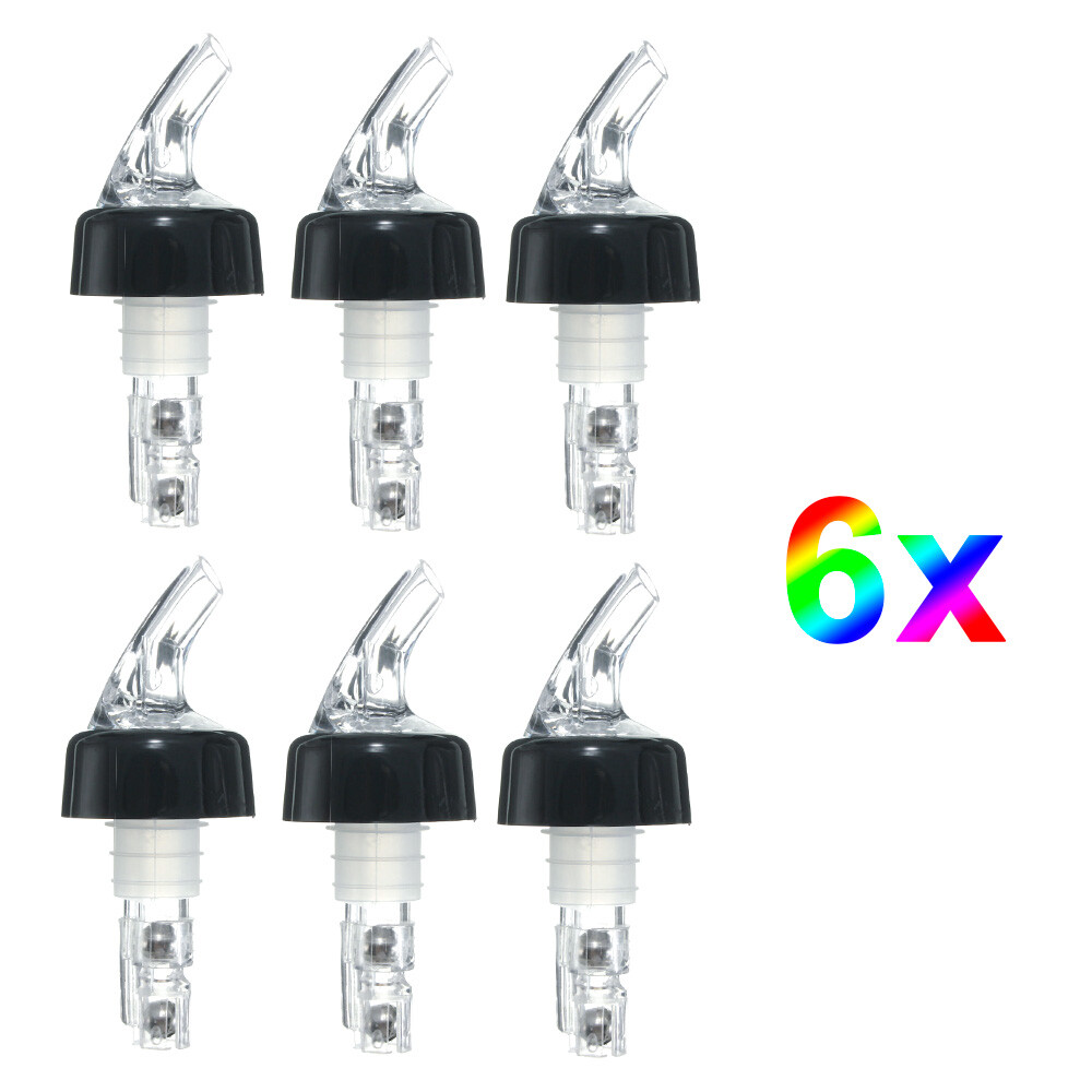 Liquor 30ml Shot Bottle Pourer Dispenser Spirit Nip Measure Wine