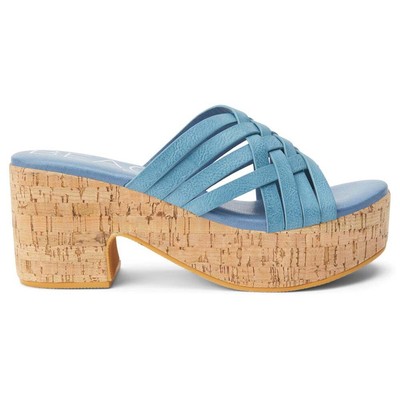 

Женские синие классические сандалии BEACH by Matisse Daydream на платформе и каблуке DAYDRE, Синий, BEACH by Matisse Daydream Platform Block Heels