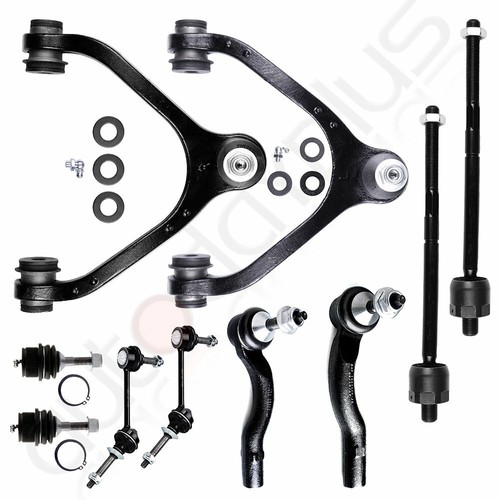 10pc Front & Rear Suspension Kit Tie Rod End For 2003-2011 Ford Crown Victoria