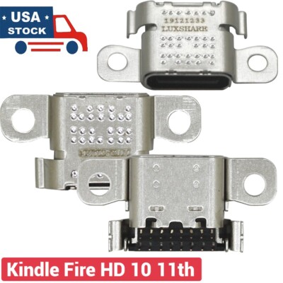 USB Charging Port Dock Replace For Amazon Kindle Fire HD 10 11th Gen 2021 T76N2B