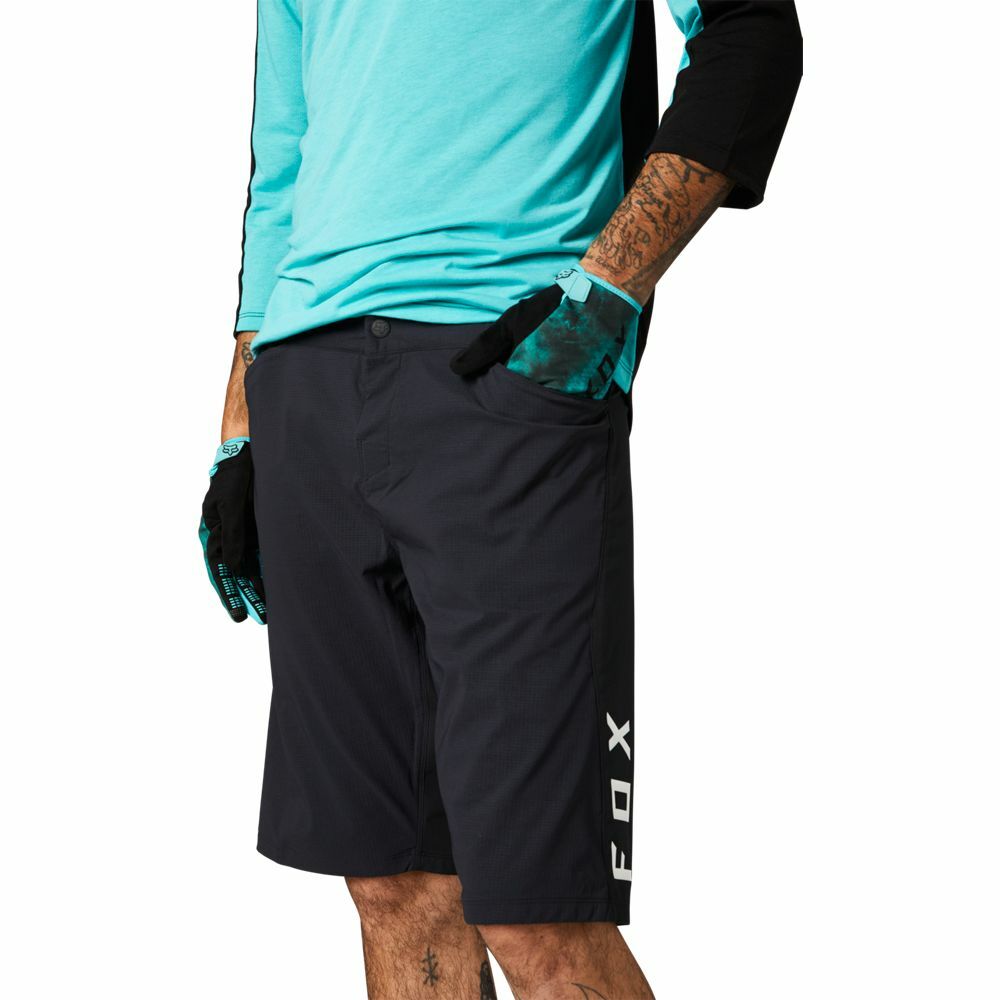 【oan】R Racing Shorts Fox Racing Ranger Water MTB Downhill Cycling Shorts Black