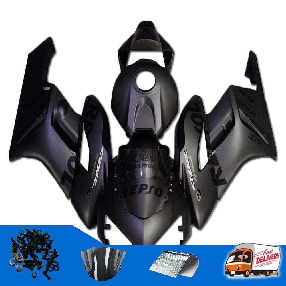 FD Injection Mold Fairing Black Fit for ABS Honda CBR 1000RR