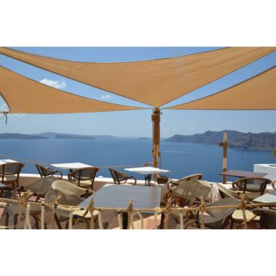 Sonnensegel wasserfest UV-Schutz Sonnenschutz Polyester Garten Balkon Terrasse