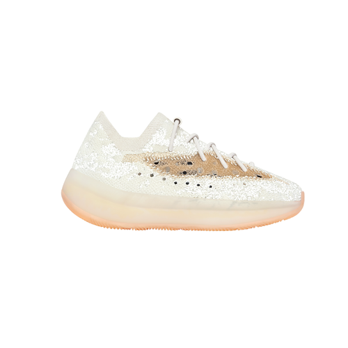 adidas Yeezy Boost 380 Слипоны для мальчиков Белые кроссовки Повседневная обувь GY2650