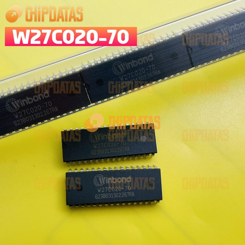 6PCS New Winbond W27C020-70 DIP-32 IC