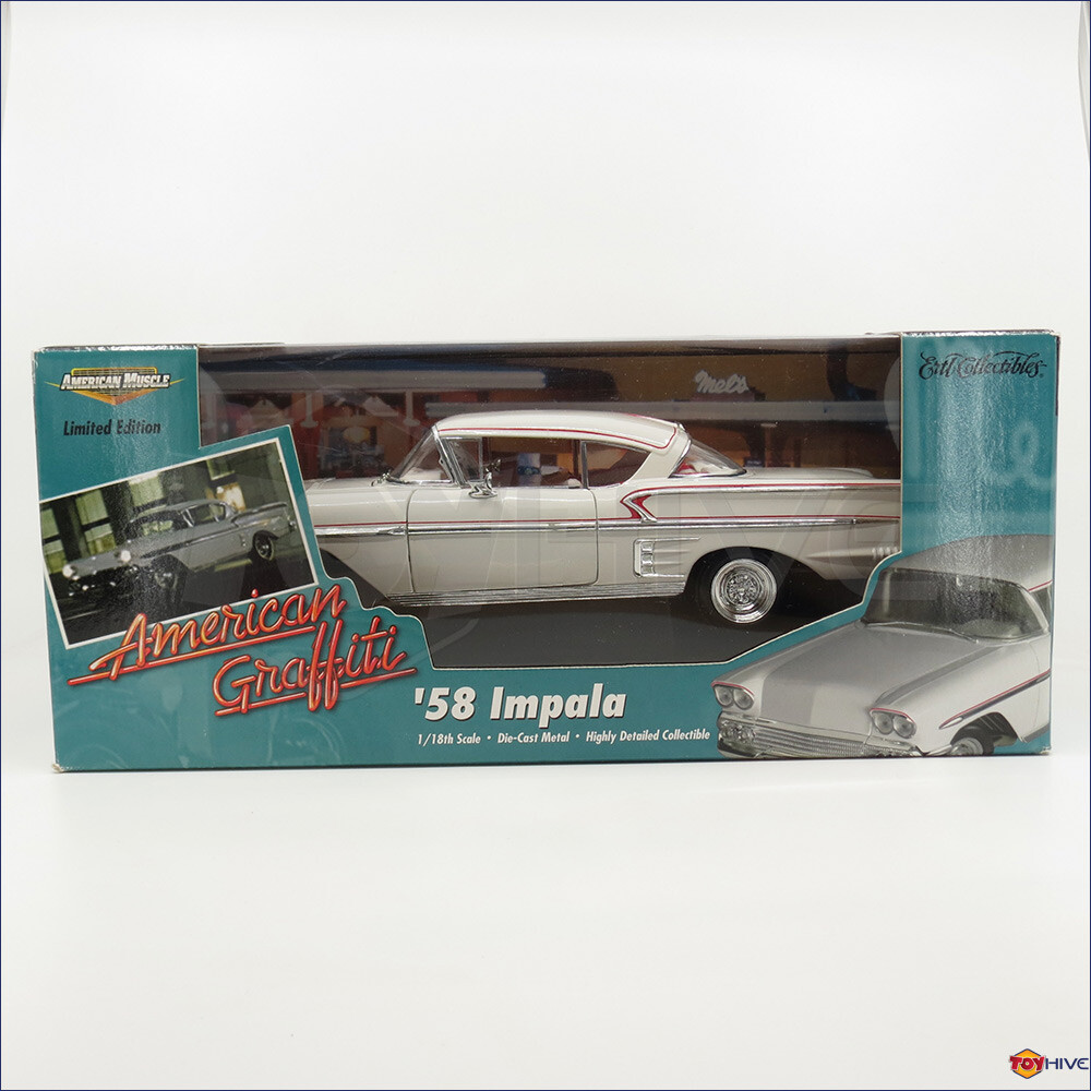 アメグラ☆American Graffiti☆CHEVY☆'58インパラ☆美品 The Iconic 1958 Chevy Impala in American Graffiti - YouTube